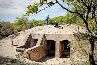 Overnachten in een bunker
