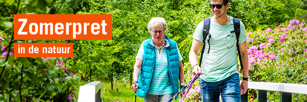 Zomerpret in de natuur